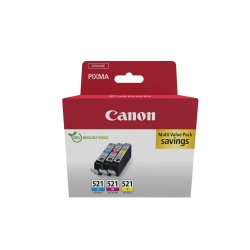 Canon 2934B015 ink cartridge 3 pc(s) Original Cyan, Magenta, Yellow