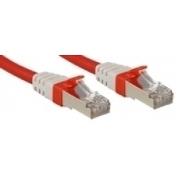 Lindy Cat.6 (A) SSTP / S/FTP PIMF Premium 10.0m networking cable Red 10 m