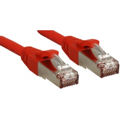 Lindy Cat.6 SSTP / S/FTP PIMF Premium 0.3m networking cable Red