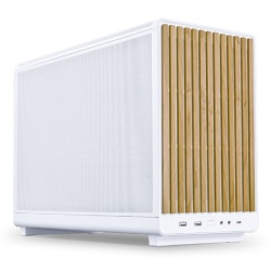 Lian Li A3-mATX Micro Tower White, Wood