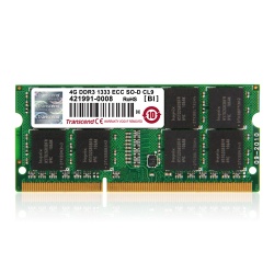 Transcend DDR3 4GB memory module 1 x 4 GB ECC