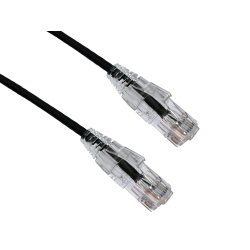 Axiom AXG97686 networking cable Black 3 m Cat6 U/UTP (UTP)
