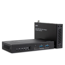 Lindy 100m Cat.6A 2 Host USB 3.2 Gen 1 HDBaseT Extender