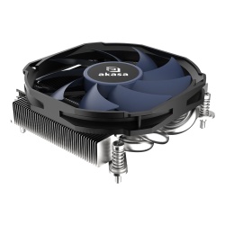 Akasa ALUCIA H4i Processor Air cooler 9.2 cm Black 1 pc(s)