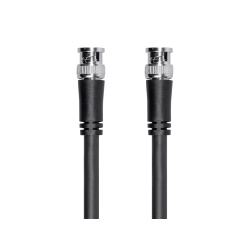 Monoprice 16189 coaxial cable 30.48 m BNC Black