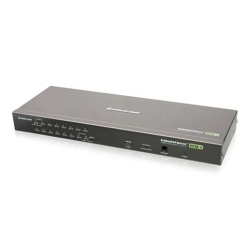 iogear 16-Port USB PS/2 Combo KVM switch Black