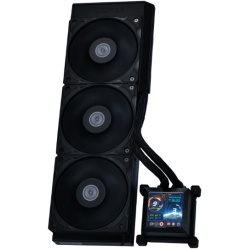 Lian Li HydroShift LCD 360S Computer case All-in-one liquid cooler 12 cm Black