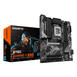 GIGABYTE B760 GAMING X GEN5 Motherboard - Supports 14th Gen. Intel Core CPUs, 8+1+1 phases VRM, up to 5600MHz DDR5, 3xPCIe 4.0 M.2, 2.5 GbE LAN, USB 3.2 Gen 2