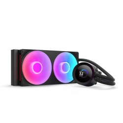 NZXT Kraken Plus RGB 240 Processor All-in-one liquid cooler 12 cm Black