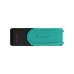 Kingston Technology DataTraveler 128GB Portable USB 3.2 Gen 1 Exodia S (Black/Turquoise)