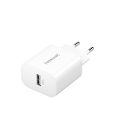 Intenso 1x USB-A Adapter weiß Universal White AC Indoor