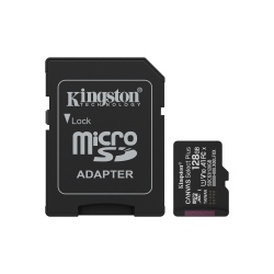 Kingston Technology 128GB microSDXC Canvas Select Plus Gen3 150MB/s A1 Card + Adapter