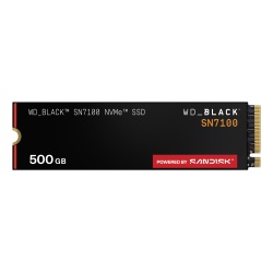SanDisk Black WD_BLACK™ SN7100 NVMe™ SSD POWERED BY 500 GB