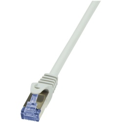 LogiLink Cat6a S/FTP, 7.5m networking cable Grey S/FTP (S-STP)