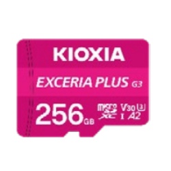 Kioxia EXCERIA PLUS G3 256 GB MicroSDXC UHS-I Class 10