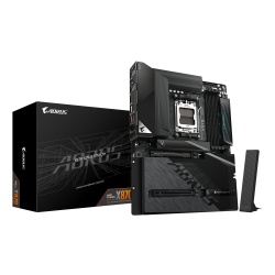 GIGABYTE X870 AORUS STEALTH Motherboard - Supports AMD Ryzen 9000 CPUs, 16+2+2 Phases Digital VRM, up to 8200Hz DDR5 (OC), 2xPCIe 5.0 + 2xPCIe 4.0, Wi-Fi 7, 5 GbE LAN, USB 4