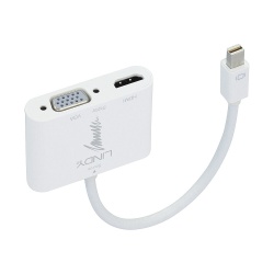 Lindy Mini DisplayPort 1.2 to HDMI 1.4 and VGA Converter