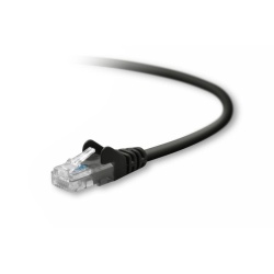 Belkin Cat5e, 6ft, 1 x RJ-45, 1 x RJ-45, Black networking cable 1.8 m
