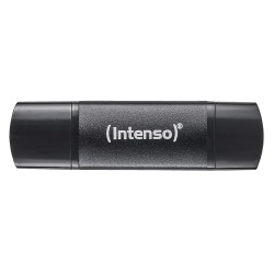 Intenso 3544490 USB flash drive 64 GB USB Type-A / USB Type-C 3.2 Gen 1 (3.1 Gen 1) Black