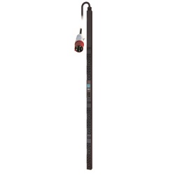APC NetShelter Metered Rack PDU, 0U, 3PH, 22kW 230V 32A or 17.3kW 230V 24A, x30 C13 and x12 C19 outlets, IEC 309 3P+N+PE cord