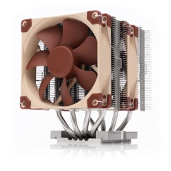 Noctua NH-D9 DX-4677 4U computer cooling system Processor Air cooler 9.2 cm Aluminium, Beige, Brown