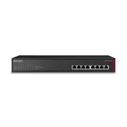 Buffalo BS-MP2008 network switch Managed L2 10G Ethernet (100/1000/10000) 19U Black