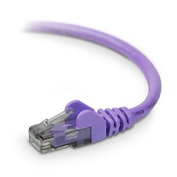 Belkin CAT6 Snagless networking cable Purple 2.44 m