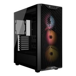 Corsair 3200D RS ARGB Mid-Tower PC Case - Smoke Midi Tower Black
