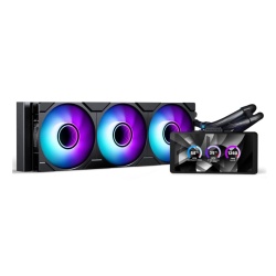 Phanteks Glacier One 360M25 LCD Processor All-in-one liquid cooler 12 cm Black 1 pc(s)