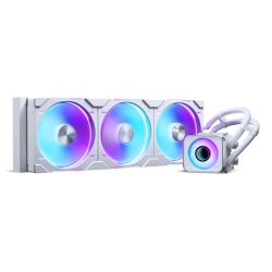 Phanteks Glacier One 420 D30 X2 Processor All-in-one liquid cooler 14 cm White 2 pc(s)