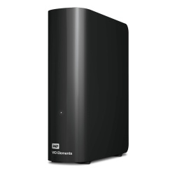 Western Digital Elements Desktop external hard drive 6 TB USB Type-A 3.2 Gen 1 (3.1 Gen 1) Black