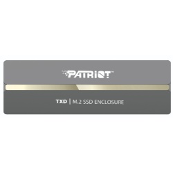 Patriot Memory TXD PCIe M.2 2280 USB 3.2 Gen2 SSD ENCLOSURE Silver