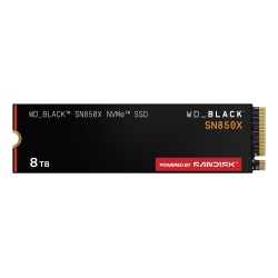 Western Digital Black WD_BLACK™ SN850X NVMe™ SSD POWERED BY SANDISK 8 TB