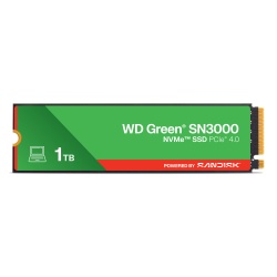 Western Digital Green WD ™ SN3000 NVMe™ SSD POWERED BY SANDISK 1 TB