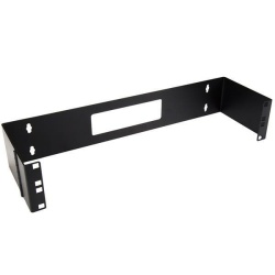 StarTech.com 2U Hinged Wall Mount Patch Panel Bracket - 6 inch Deep - 19