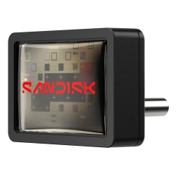 SanDisk Extreme Fit USB flash drive 256 GB USB Type-C 3.2 Gen 1 (3.1 Gen 1) Black