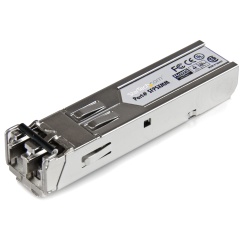 StarTech.com MSA Uncoded SFP Module - 1000BASE-SX - 1GbE Multi Mode Fiber (MMF) Optic Transceiver - 1GE Gigabit Ethernet SFP - LC 550m - 850nm - DDM - TAA