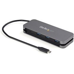 StarTech.com 4 Port USB C Hub - 3x USB-A/1x USB-C - 5Gbps USB 3.0 Type-C Hub (3.2/3.1 Gen 1) - Bus Powered - Portable USB-C to USB-A Adapter Hub - 28.5cm (11.2
