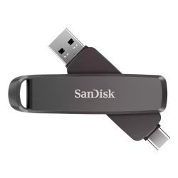 SanDisk SDDDE1-512G-G46 USB flash drive 512 GB USB Type-C/USB Type-A 3.2 Gen 2 (3.1 Gen 2) Black