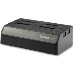 StarTech.com 4-Bay USB to SATA Hard Drive Docking Station, USB 10Gbps, External 2.5