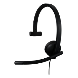 Logitech H570E Headset Wired Head-band Office/Call center USB Type-C Black
