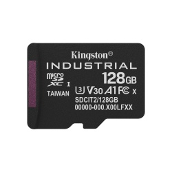 Kingston Technology 128GB microSDXC Industrial C10 A1 pSLC Card Single Pack w/o Adapter