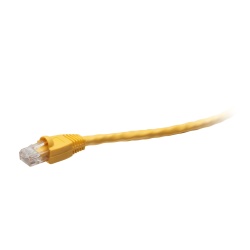 C2G 50ft (15.2m) TAA-Compliant F-Series Cat6 Snagless Unshielded (UTP) Network Cable - Yellow