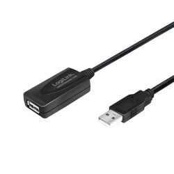 LogiLink UA0143 cable gender changer USB Type-A Black