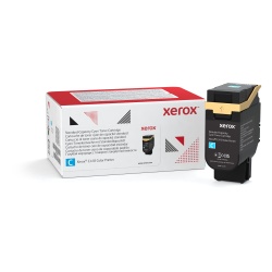 Xerox Genuine ® C410 Color Printer/VersaLink® C415 Color Multifunction Printer Cyan Standard capacity Toner Cartridge (2000 Pages) - 006R04678