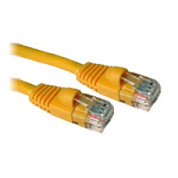C2G 50ft (15.2m) Cat5e Snagless Unshielded UTP Ethernet Network Patch Cable - Yellow