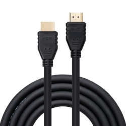 Lindy 0.5m 4K60Hz HDMI Cable, Flexible
