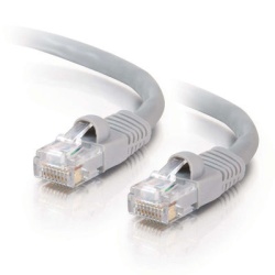 C2G 15ft (4.6m) Cat5e Snagless Unshielded UTP Ethernet Network Patch Cable - Gray