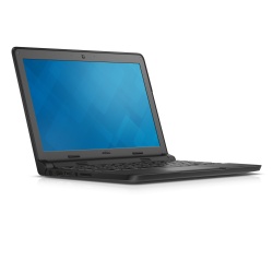 DELL Chromebook 3120 11.6-inch Intel Celeron N2840 2.16GHz 4GB RAM 16GB Flash Storage Black Chrome OS US Keyboard Layout