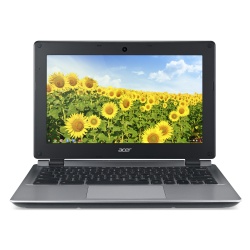 Acer Chromebook 11 C730E-C9RN Intel Celeron N2840 2.16GHz 11.6-inch 4GB RAM 16GB Flash Storage Grey UK Keyboard Layout